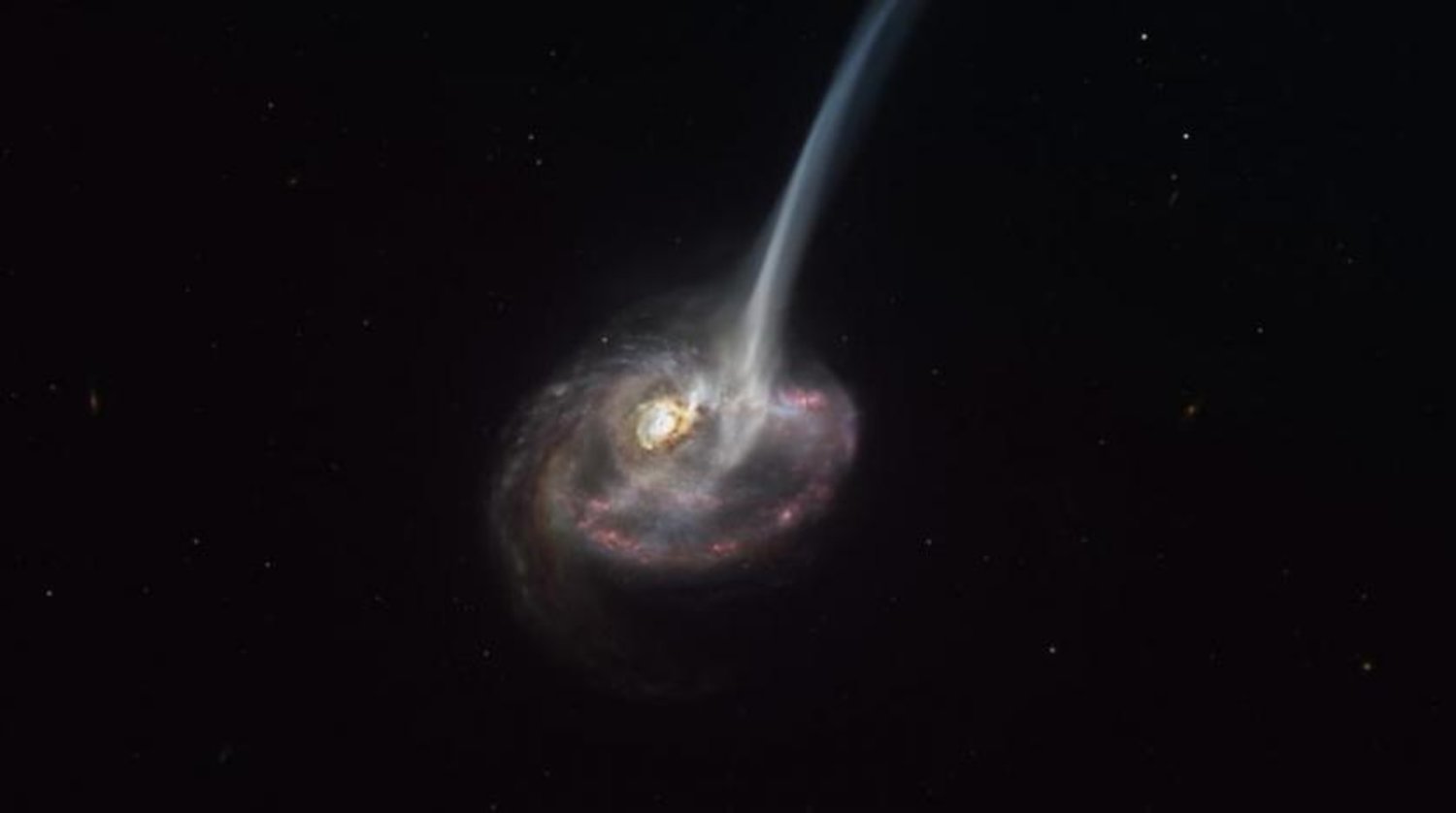 Yeni gözlemler, galaksilerin çarpışma sonucunda ölebileceğini gösteriyor (EPA)