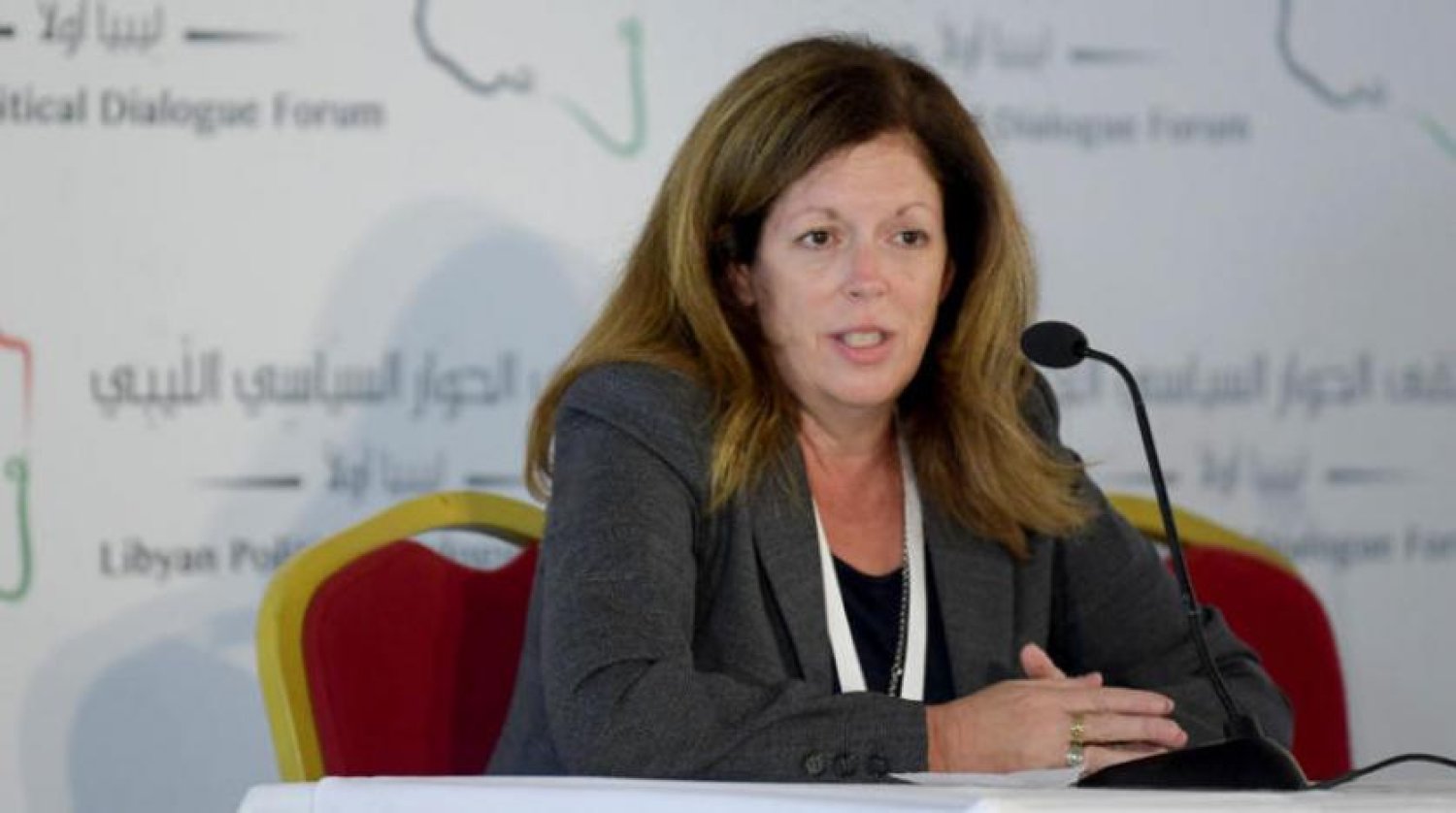 BM Libya Özel Temsilcisi Vekili Stephanie Williams (AFP)