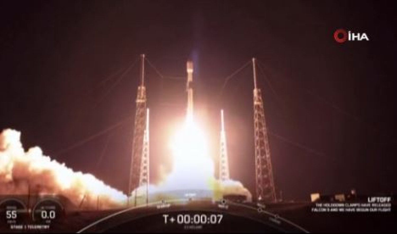 SpaceX Starlink görevini başarılı bir şekilde tamamladı