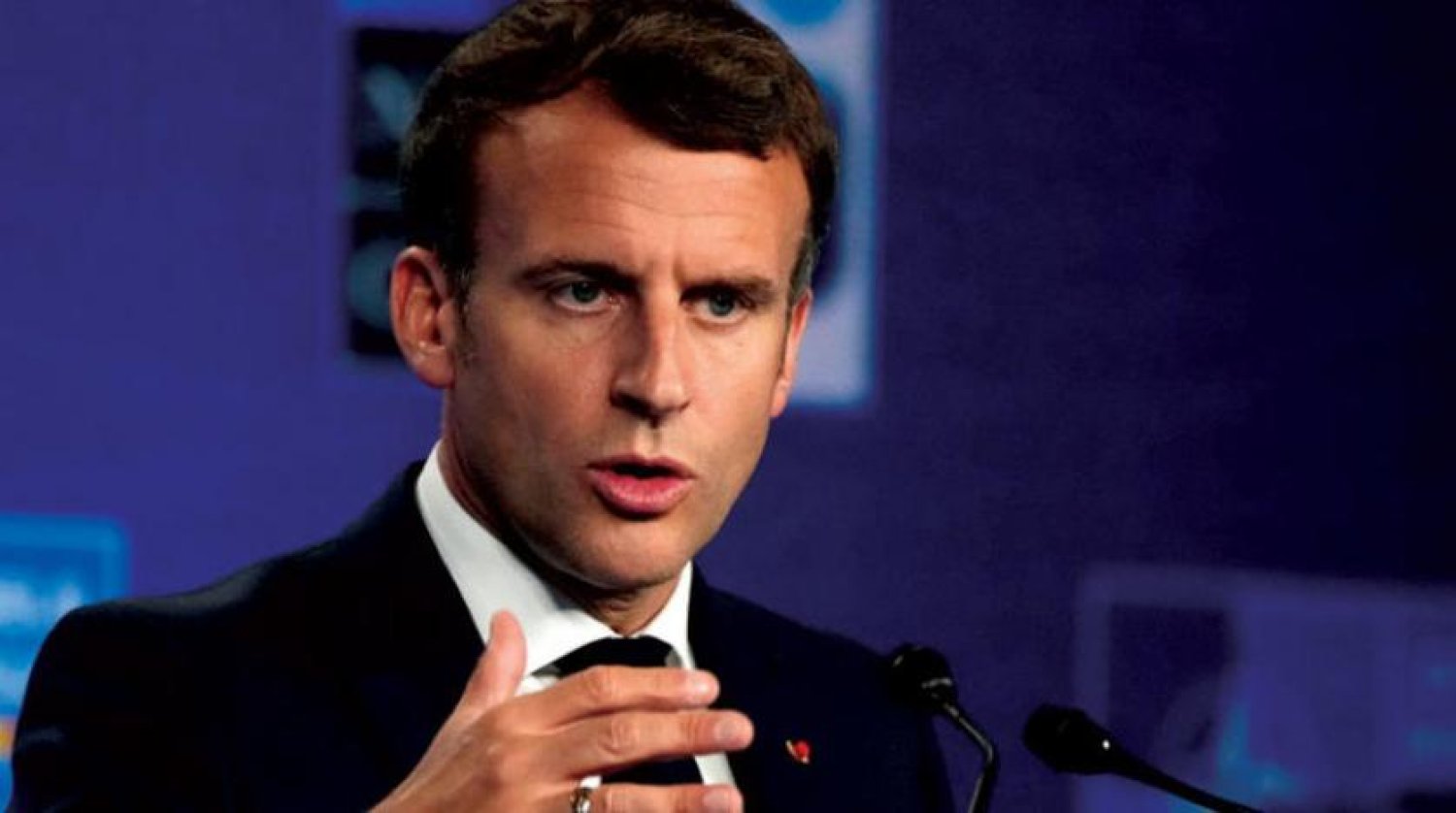 Fransa Cumhurbaşkanı Emmanuel Macron. (AP)