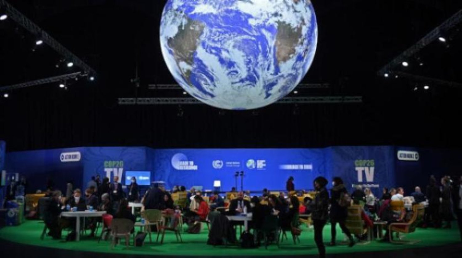 Glasgow’daki iklim zirvesi çalışmaları (AFP) 