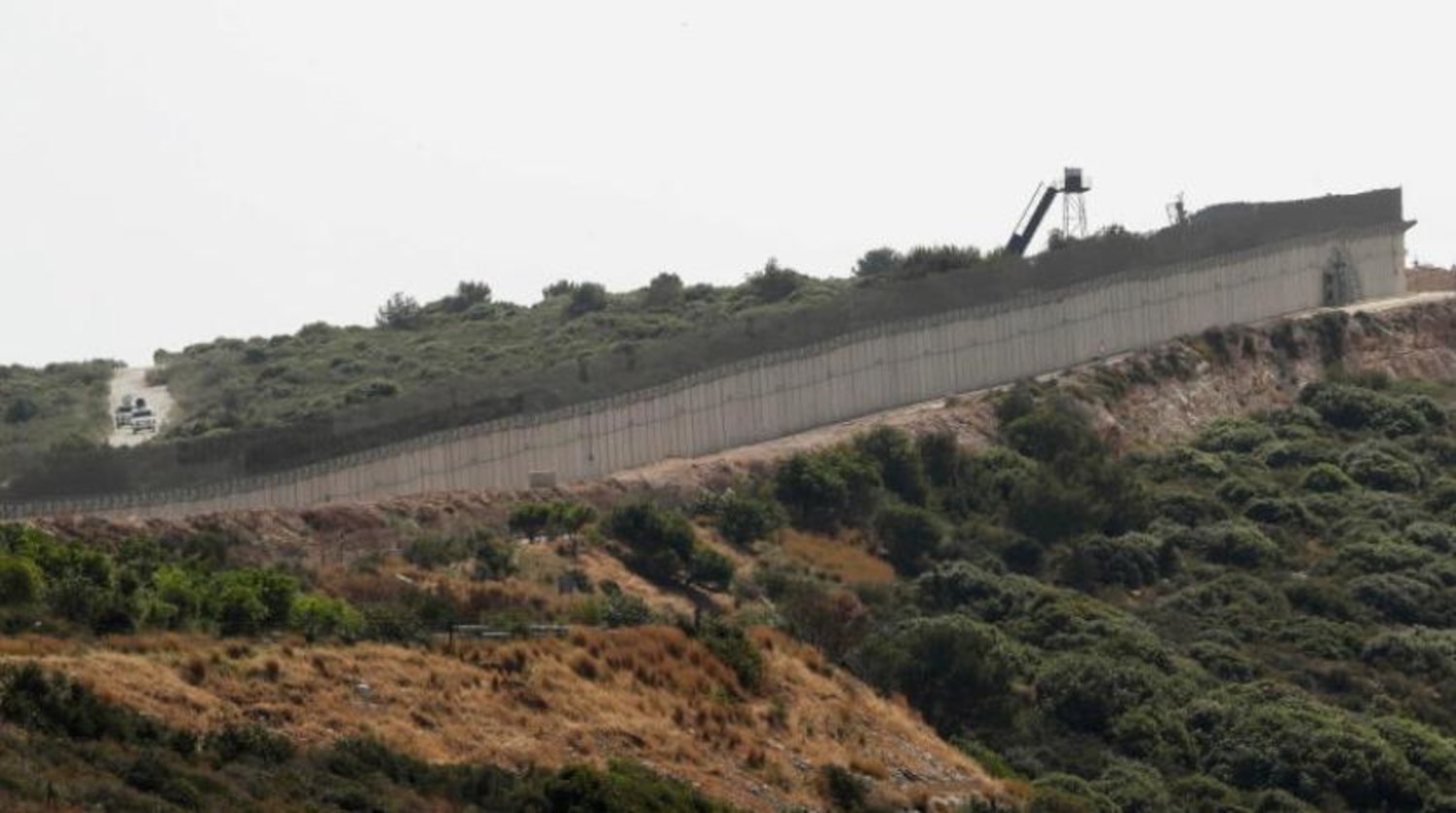 İsrail ve Lübnan arasındaki sınır duvarı (Reuters)