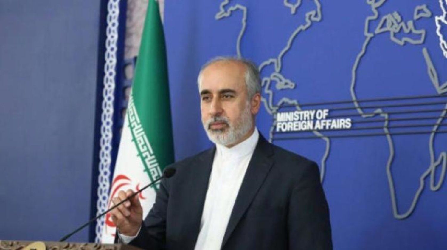 İran Dışişleri Bakanlığı Sözcüsü Nasır Kenani. (AP)