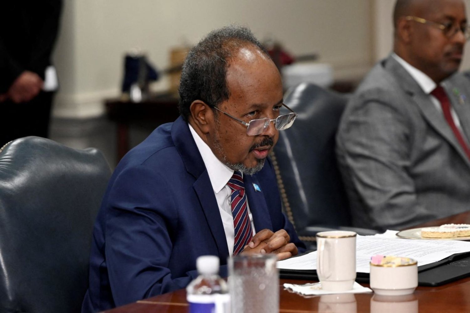 Somali Cumhurbaşkanı Hasan Şeyh Mahmud (AFP)