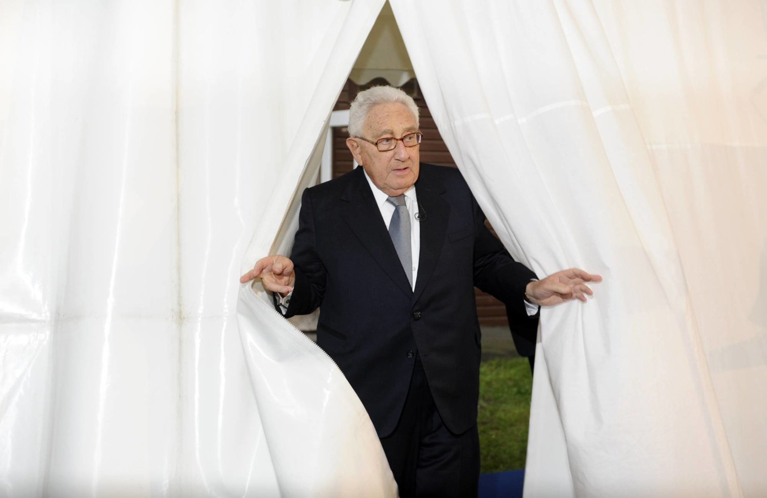 Kissinger, 2010'da Berlin'de bir akademik etkinliğe katıldığı sırada (DPA)