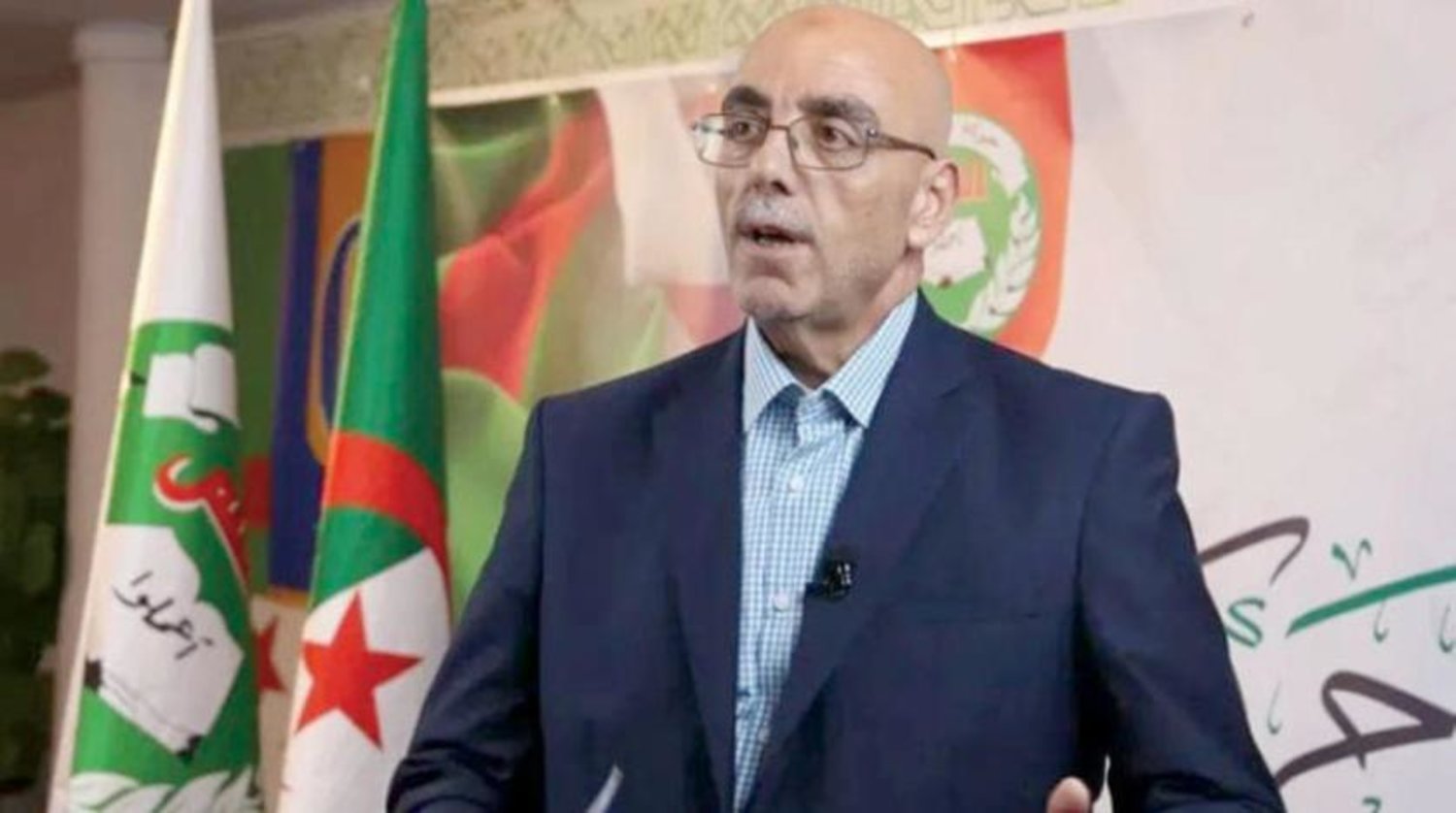Cezayir Barış Toplumu Hareketi yeni başkanı (Partinin web sitesi)