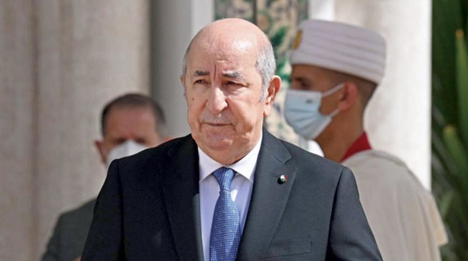 Cezayir Cumhurbaşkanı Abdulmecid Tebbun (AFP)