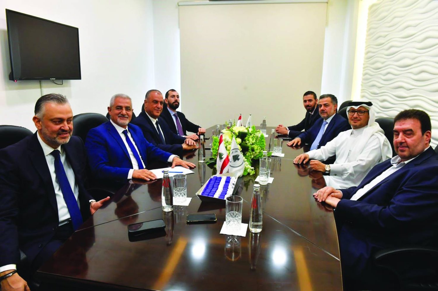 Suudi Arabistan Büyükelçisi Velid Buhari, Ulusal Ilımlılık Bloğu’nu ziyaret etti (Şarku’l Avsat)