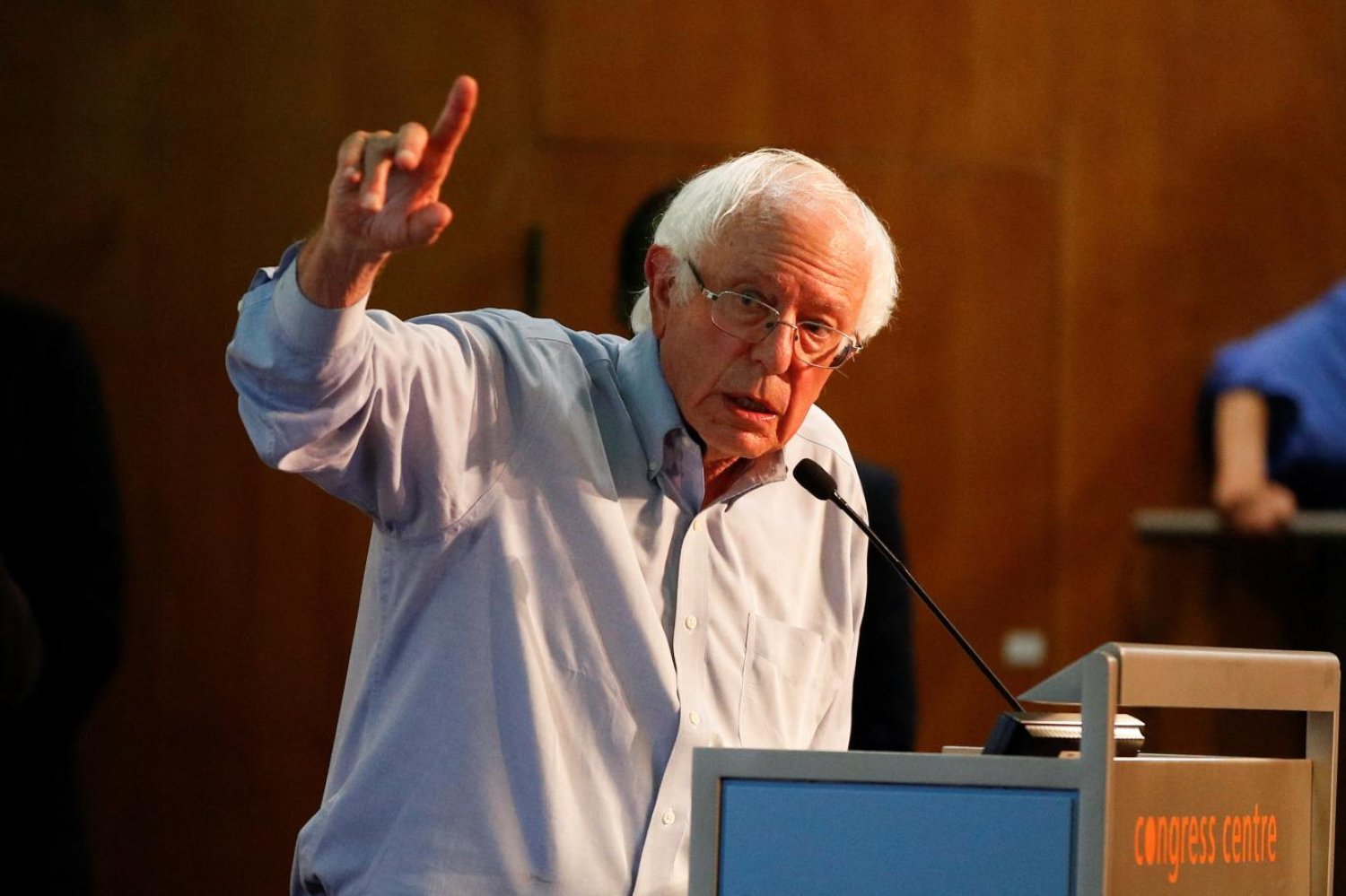 Bernie Sanders daha önce İsrail'in Gazze'ye yönelik saldırılarını eleştirmişti (Reuters)
