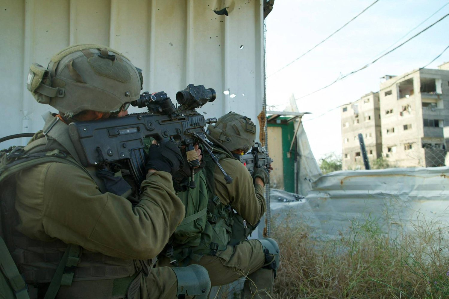 İsrail ordusunun Gazze'deki operasyonlarının bir kısmı (AFP)