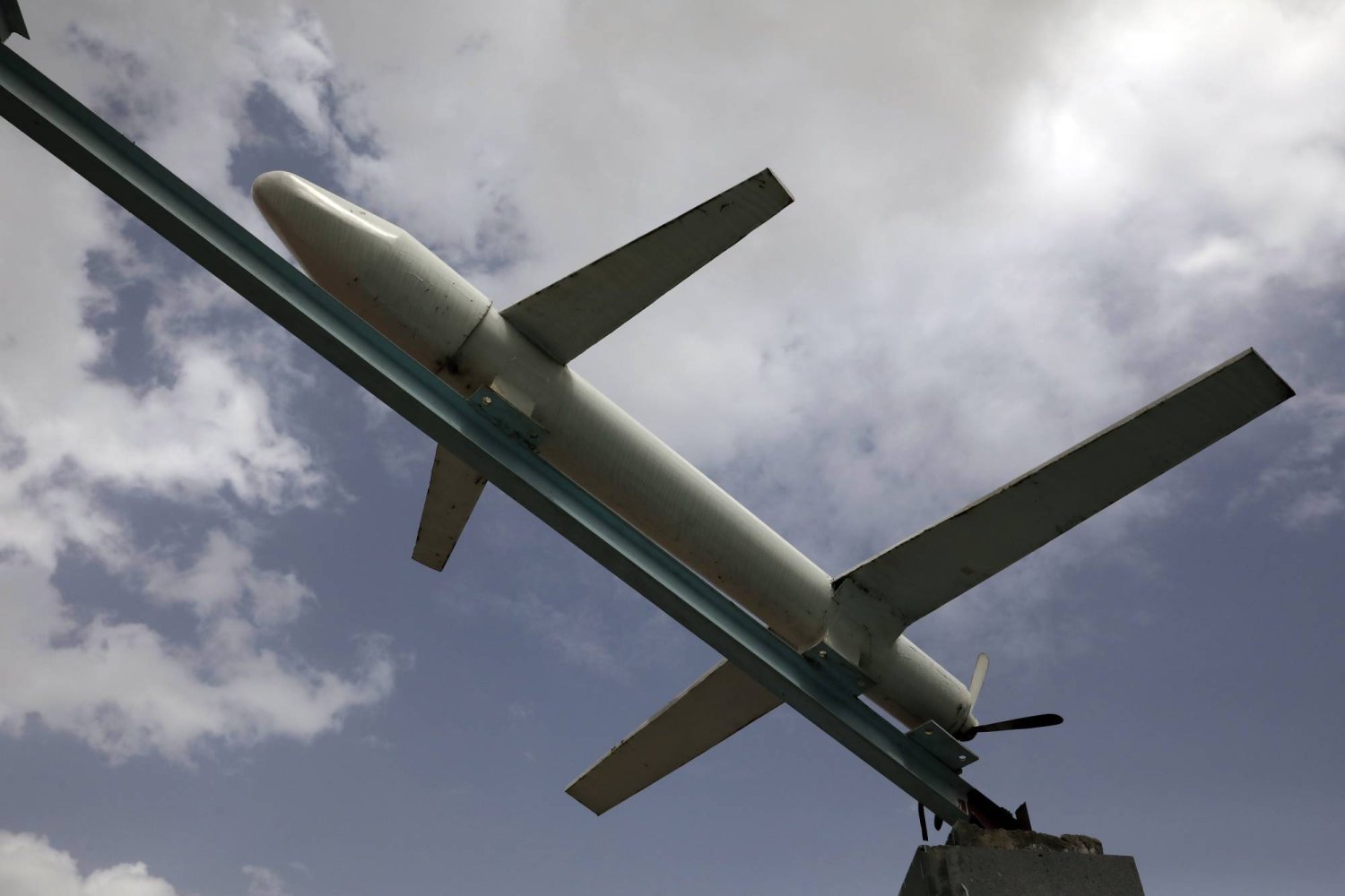 Resim: Husi yapımı bir insansız hava aracının simülasyonu (AP)
