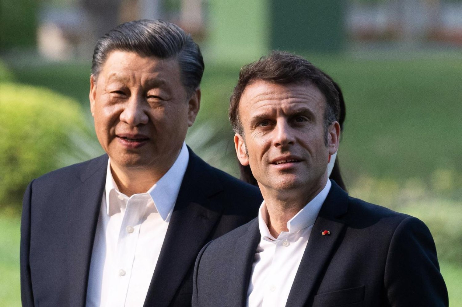 Geçen sene üç günlüğüne Asya ülkesine giden Macron, "Çin'le bağlarımızı koparmamalı, kendimizi Çin'den uzaklaştırmamalıyız" demişti (AFP/Arşiv)
